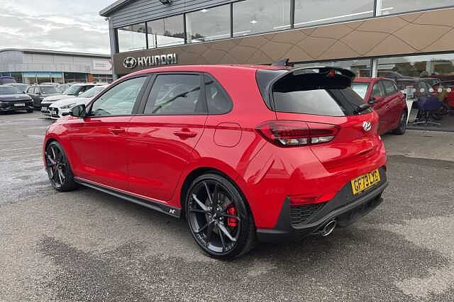 Hyundai I30 N Performance 2.0 T-GDi (280ps) Engine Red