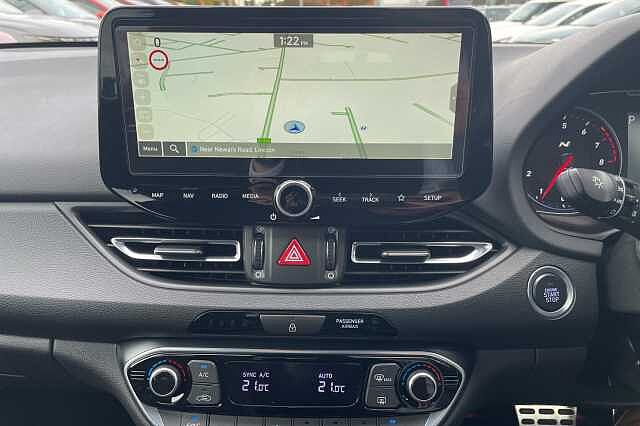 Hyundai I30 N Performance 2.0 T-GDi (280ps) Engine Red